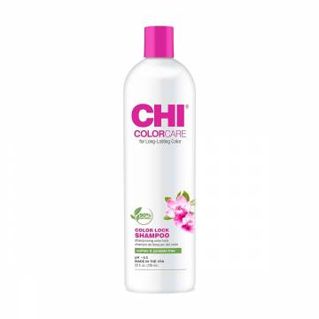 Бессульфатный шампунь CHI Colorcare Color Lock Shampoo для окрашенных волос, 739 мл Бессульфатный шампунь CHI Colorcare Color Lock Shampoo для окрашенных волос, 739 мл