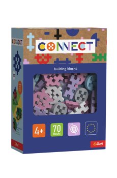Детский конструктор Trefl Connect Girls, от 4 лет, 70 деталей (61982)