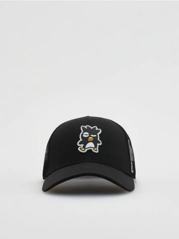 Reserved - BOYS` PEAKED CAP - чорний - 317EC-99X Reserved - BOYS` PEAKED CAP - чорний - 317EC-99X