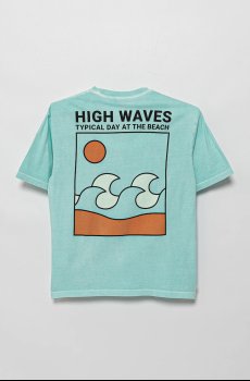 Детская хлопковая футболка United Colors of Benetton