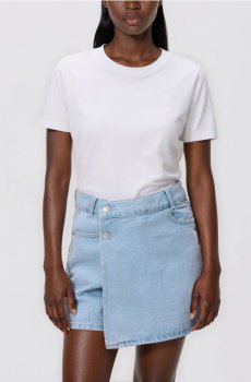 Reserved - Джинсова спідниця-шорти - синій - 884IU-50J