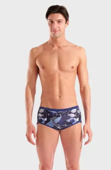 Мужские плавки с узором SCRATCHED SWIM LOW WAIST SHORT Разноцветный 90 Arena 010293-570