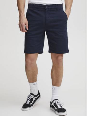 Solid Шорти з тканини 21107811 Cиній Regular Fit Solid Шорти з тканини 21107811 Cиній Regular Fit