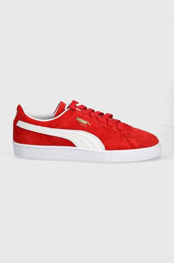 Замшевые кроссовки Puma Suede Classic цвет красный 399781 Замшевые кроссовки Puma Suede Classic цвет красный 399781