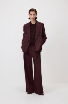 Reserved - Двобортний блейзер - бордовий - 312GF-53X