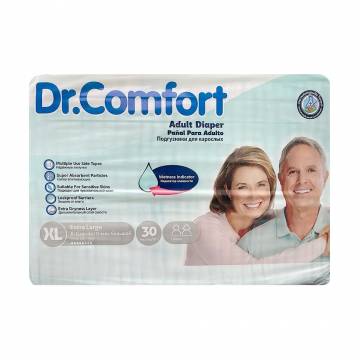 Подгузники для взрослых Dr Comfort Extra Large 120-170 см, 30 шт Подгузники для взрослых Dr Comfort Extra Large 120-170 см, 30 шт