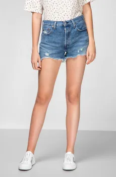 Женские синие джинсовые шорты 501® High Rise Taille Haute Синий 31 Levi’s® 56327;0081