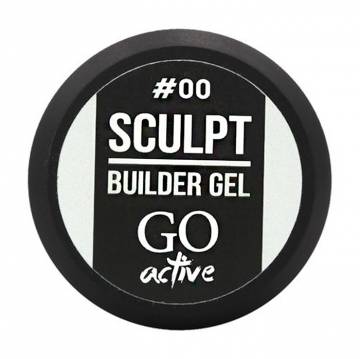 Билдер-гель для ногтей GO Active Sculpt Builder Gel 00 Clear, 12 мл Билдер-гель для ногтей GO Active Sculpt Builder Gel 00 Clear, 12 мл