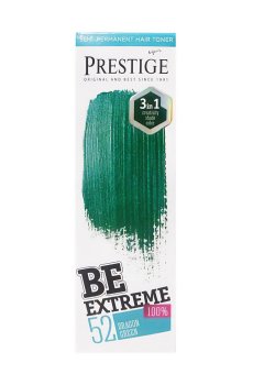 Оттеночный бальзам для волос Vips Prestige Be Extreme 52 Зеленый дракон, 100 мл