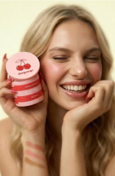 Набір для контурингу обличчя Cherry Me Up! - різнобарвний
