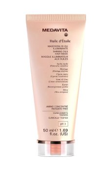 Антиоксидантная маска Medavita Huile DEtoile Shining Oils Hair Mask для сияния и шелковистости волос, 50 мл