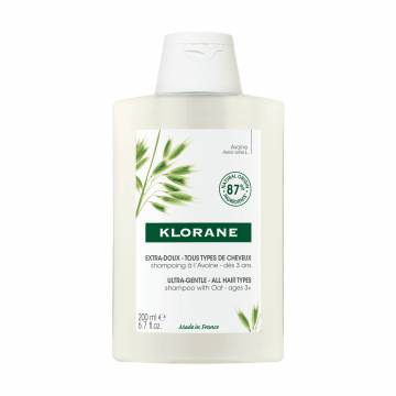 Шампунь для частого применения Klorane Gentle Shampoo with Oat Milk с овсяным молочком, 200 мл Шампунь для частого применения Klorane Gentle Shampoo with Oat Milk с овсяным молочком, 200 мл