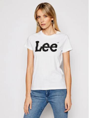 Lee Футболка Logo Tee L42UER12 112109470 Білий Regular Fit Lee Футболка Logo Tee L42UER12 112109470 Білий Regular Fit