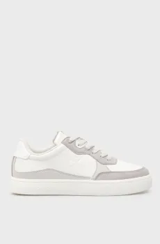Мужские кожаные сникерсы CLASSIC CUPSOLE MG WMM Разноцветный 41 Calvin Klein YM0YM01153