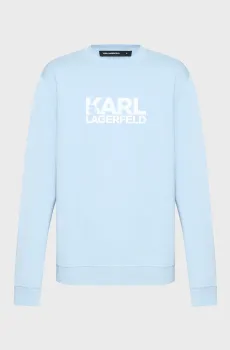 Мужской голубой свитшот Голубой S Karl Lagerfeld 561917.705780;600