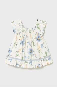 Хлопковое детское платье Mayoral