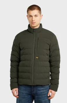 Мужская темно-зеленая куртка Foundation Зеленый S G-Star RAW D24276,D518