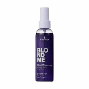 Фиолетовый спрей-кондиционер Schwarzkopf Professional BlondMe Bond Repair Purple Spray Conditioner для светлых волос, 150 мл Фиолетовый спрей-кондиционер Schwarzkopf Professional BlondMe Bond Repair Purple Spray Conditioner для светлых волос, 150 мл
