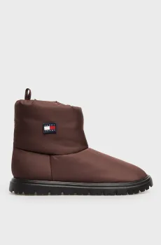 Женские коричневые дутики SNOW BOOT Коричневый 39 Tommy Jeans EN0EN02823