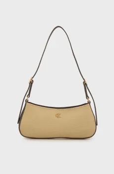 Женская бежевая сумка CANVAS Бежевый ONESIZE Calvin Klein LV04F3347G