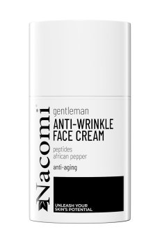 Уценка! Мужской крем для лица Nacomi Gentleman Anti-Wrinkle Face Cream против морщин, 50 мл