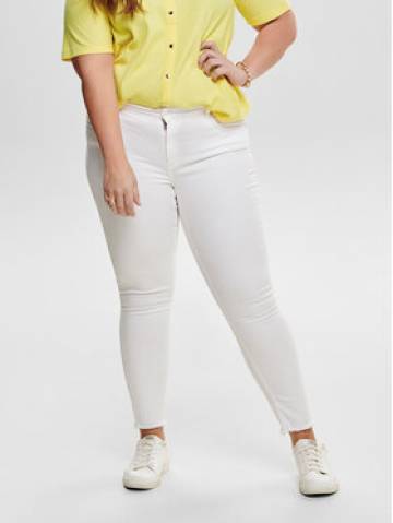 ONLY Carmakoma Джинси Willy 15176825 Білий Skinny Fit ONLY Carmakoma Джинси Willy 15176825 Білий Skinny Fit