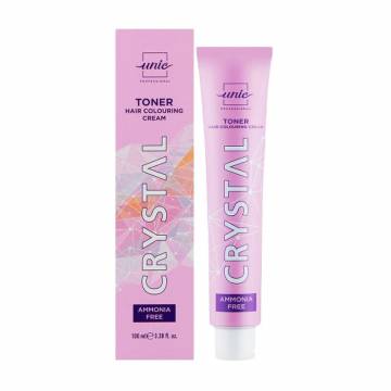 Безаммиачный тонер для волос Unic Crystal Toner Hair Coloring Cream T7/7 Орех, 100 мл Безаммиачный тонер для волос Unic Crystal Toner Hair Coloring Cream T7/7 Орех, 100 мл