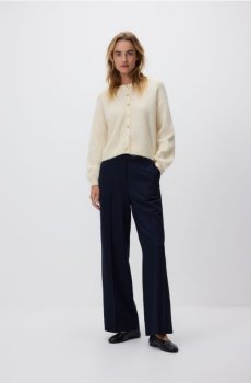 Reserved - Штани зі стрілками - темно-синій - 723JC-59X