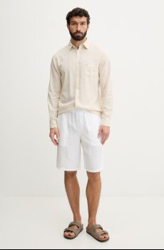 Guess рубашка для мужчин из льна