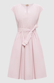 Розовое платье