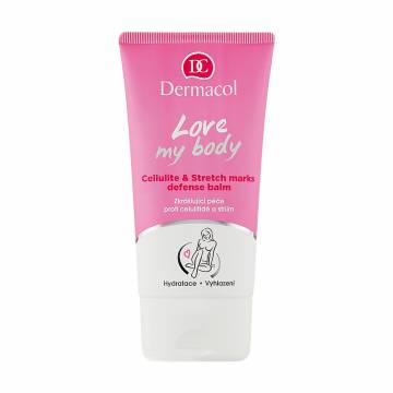 Бальзам для тела Dermacol Love My Body Cellulite & Stretch Marks Defense Balm против целлюлита и растяжек, 150 мл Бальзам для тела Dermacol Love My Body Cellulite & Stretch Marks Defense Balm против целлюлита и растяжек, 150 мл