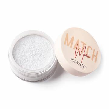 Рассыпчатая пудра для лица Focallure Matchmax Baking & Setting Loose Powder 01 Clear, 15 г Рассыпчатая пудра для лица Focallure Matchmax Baking & Setting Loose Powder 01 Clear, 15 г