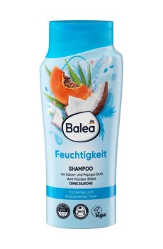 Увлажняющий шампунь для волос Balea с кокосом, 300 мл