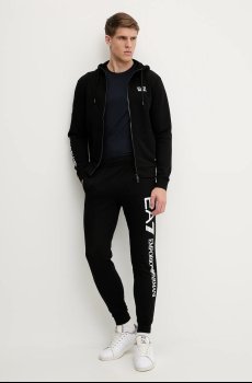 Хлопковая кофта EA7 Emporio Armani