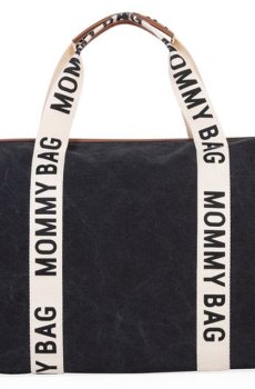 Сумка Childhome Mommy bag Signature canvas black (CWMBBSCBL)