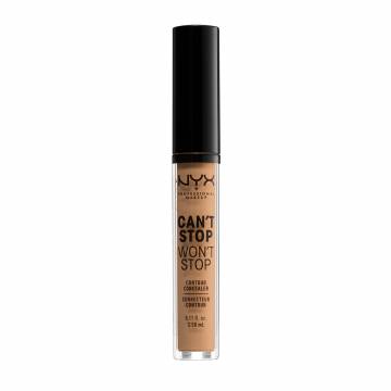 Консилер для лица NYX Professional Makeup Cant Stop Wont Stop Contour Concealer, 10.3 Neutral Buff, 3.5 мл Консилер для лица NYX Professional Makeup Cant Stop Wont Stop Contour Concealer, 10.3 Neutral Buff, 3.5 мл