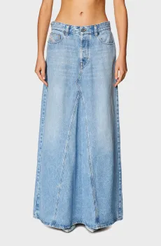 Женская голубая джинсовая юбка DE-PAGO GONNA Голубой 29 Diesel A10716 09I29