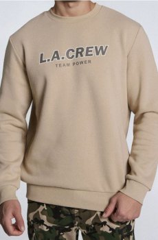 Кофта з круглим вирізом - бежевий