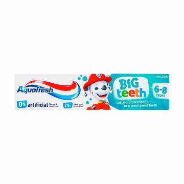 Детская зубная паста Aquafresh Мои большие зубки, 6-8 лет, 50 мл Детская зубная паста Aquafresh Мои большие зубки, 6-8 лет, 50 мл