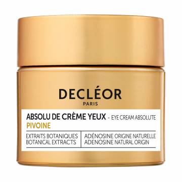 Омолаживающий крем для кожи вокруг глаз Decleor Absolu De Creme Yeux с экстрактом пиона, 15 мл Омолаживающий крем для кожи вокруг глаз Decleor Absolu De Creme Yeux с экстрактом пиона, 15 мл