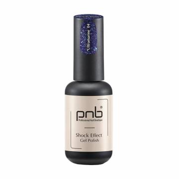 Уценка! Гель-лак для ногтей PNB Shock Effect Gel Polish 04 Ultramarine, 8 мл Уценка! Гель-лак для ногтей PNB Shock Effect Gel Polish 04 Ultramarine, 8 мл