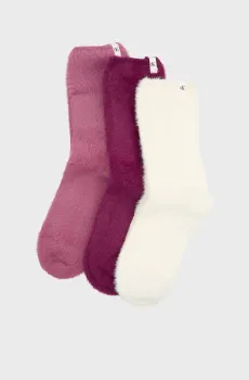 Женские носки (3 пары) COSY Разноцветный ONESIZE Calvin Klein 701244147