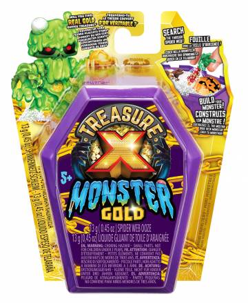 Ігрова фігурка Treasure X Monster Gold у труні (123402) Ігрова фігурка Treasure X Monster Gold у труні (123402)