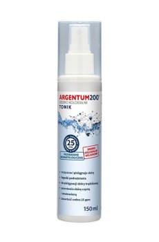 Уценка! Тоник для лица Aura Herbals Argentum200 Tonik 25 ppm Коллоидное серебро, 150 мл
