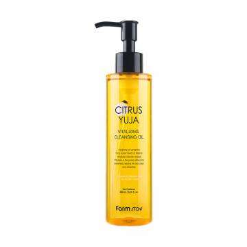 Очищающее масло для лица FarmStay Citrus Yuja Vitalizing Cleansing Oil, 200 мл