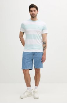 Хлопковая футболка Barbour Whalton Stripe T-Shirt