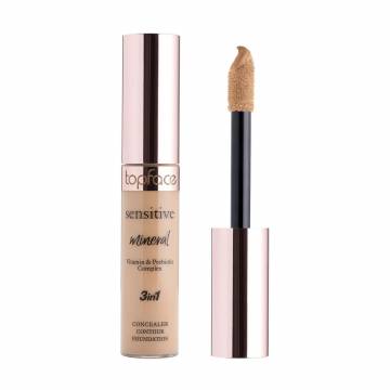 Консилер для лица TopFace Sensitive Mineral 3 in 1 Concealer, 006, 12 мл Консилер для лица TopFace Sensitive Mineral 3 in 1 Concealer, 006, 12 мл