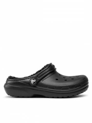 Crocs Шльопанці Classic Lined Clog K 207010 Чорний Crocs Шльопанці Classic Lined Clog K 207010 Чорний
