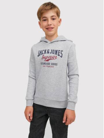 Jack&Jones Junior Світшот Logo 12212287 Сірий Regular Fit Jack&Jones Junior Світшот Logo 12212287 Сірий Regular Fit
