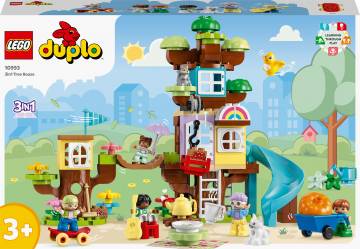 Конструктор LEGO DUPLO Будиночок на дереві 3 в 1 (10993) Конструктор LEGO DUPLO Будиночок на дереві 3 в 1 (10993)